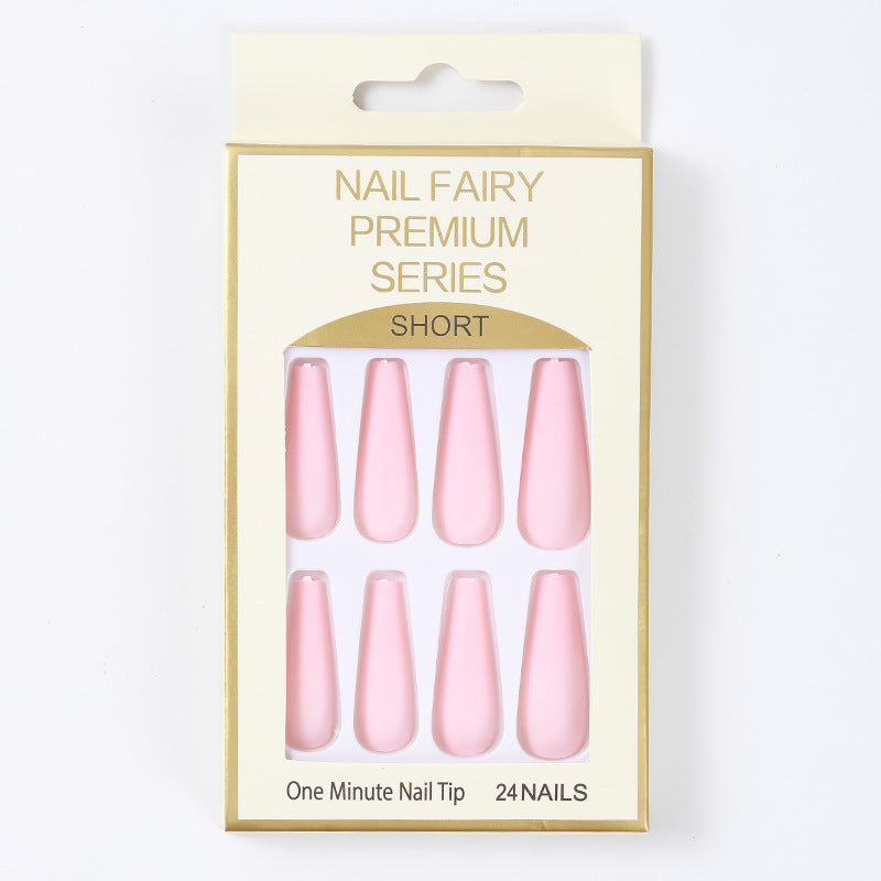 Wholesale Long Matte Frosted Ballerina Manicure
